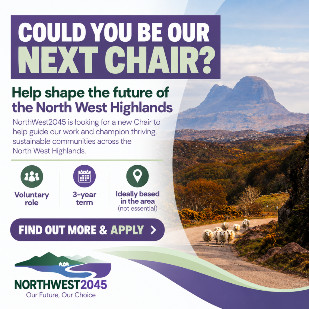 Could you be the next Chair of NorthWest2045